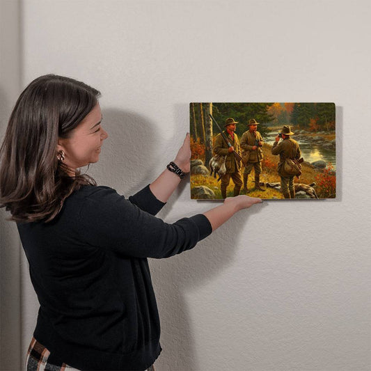 Entitled: Hunter's Tip - Metal Wall Art