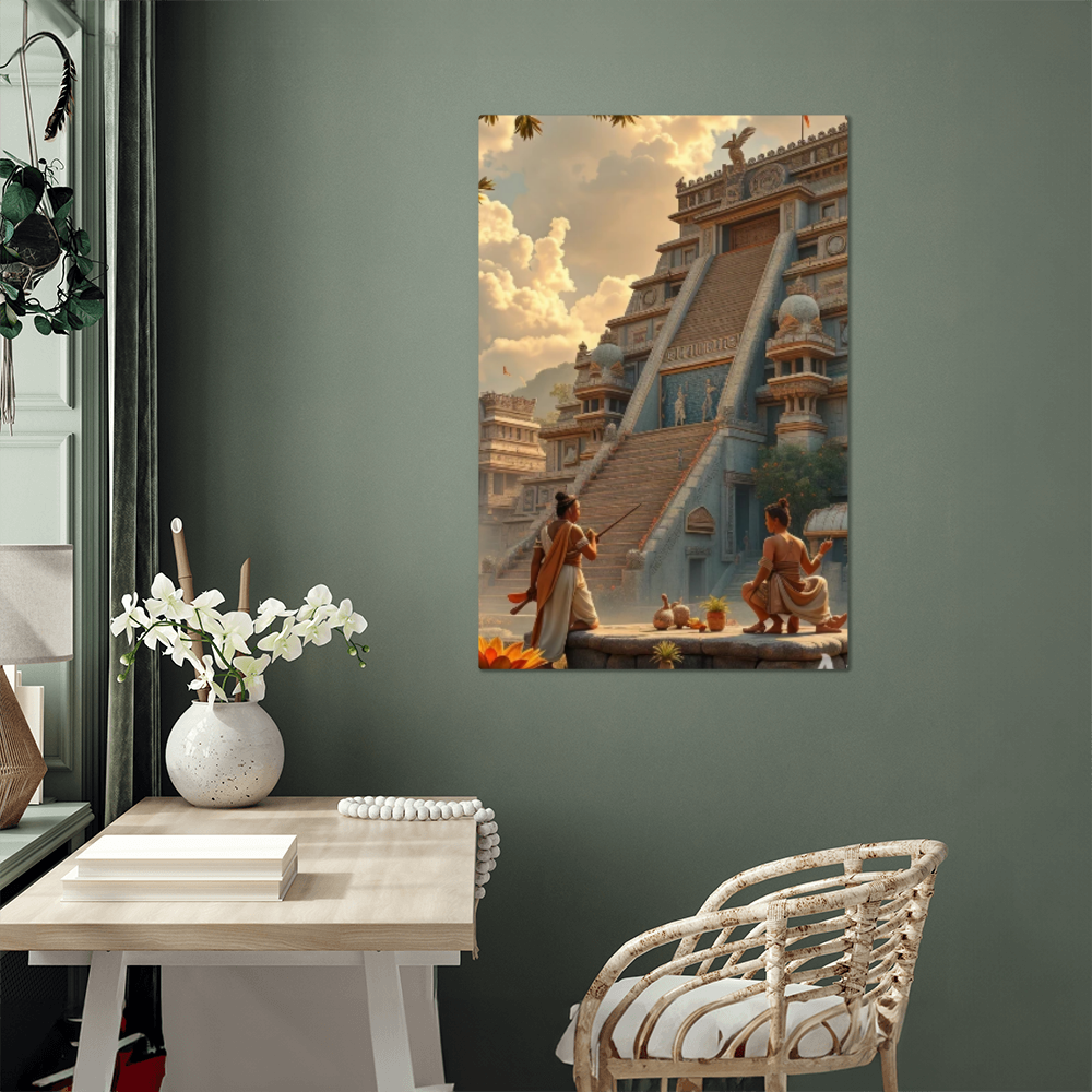 Sacred Guardians - Metal Wall Art