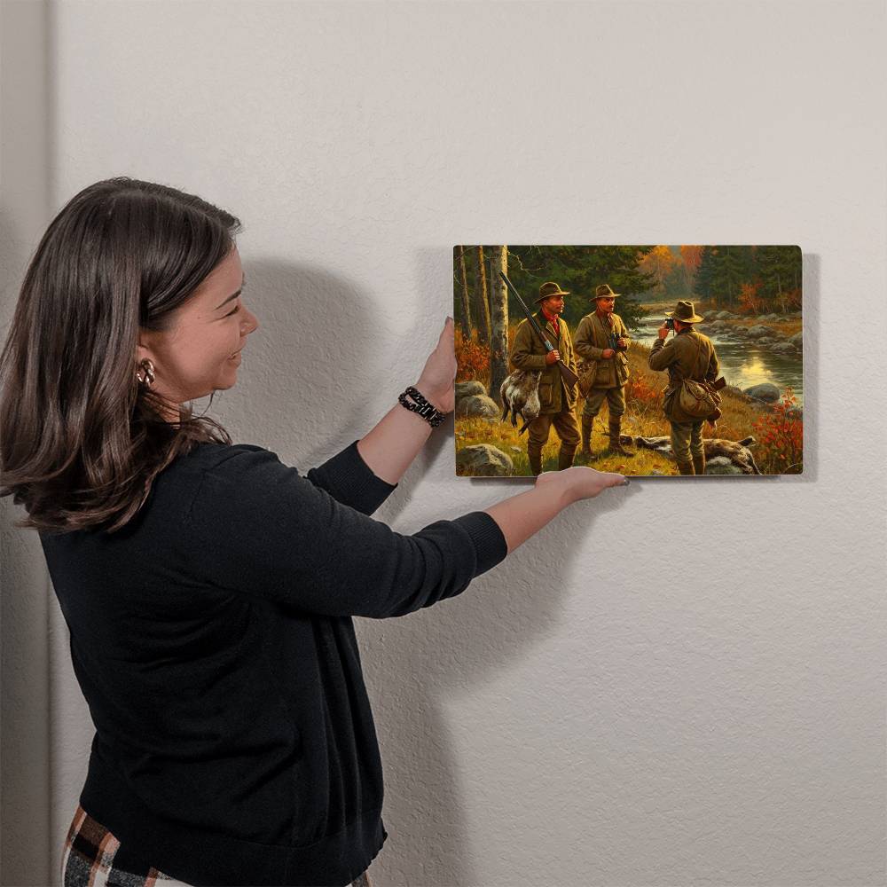 Entitled: Hunter's Tip - Metal Wall Art