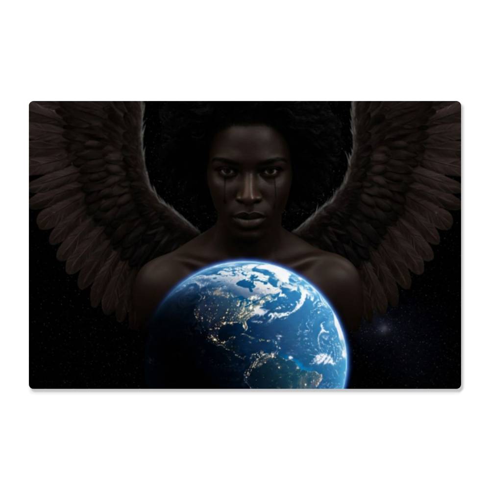 Entitled: Free Angel - Metal Wall Art