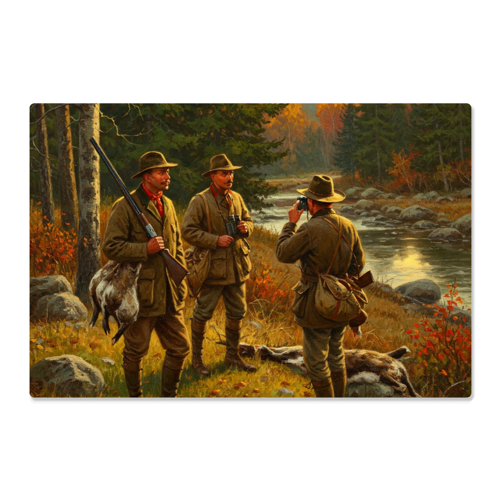 Entitled: Hunter's Tip - Metal Wall Art