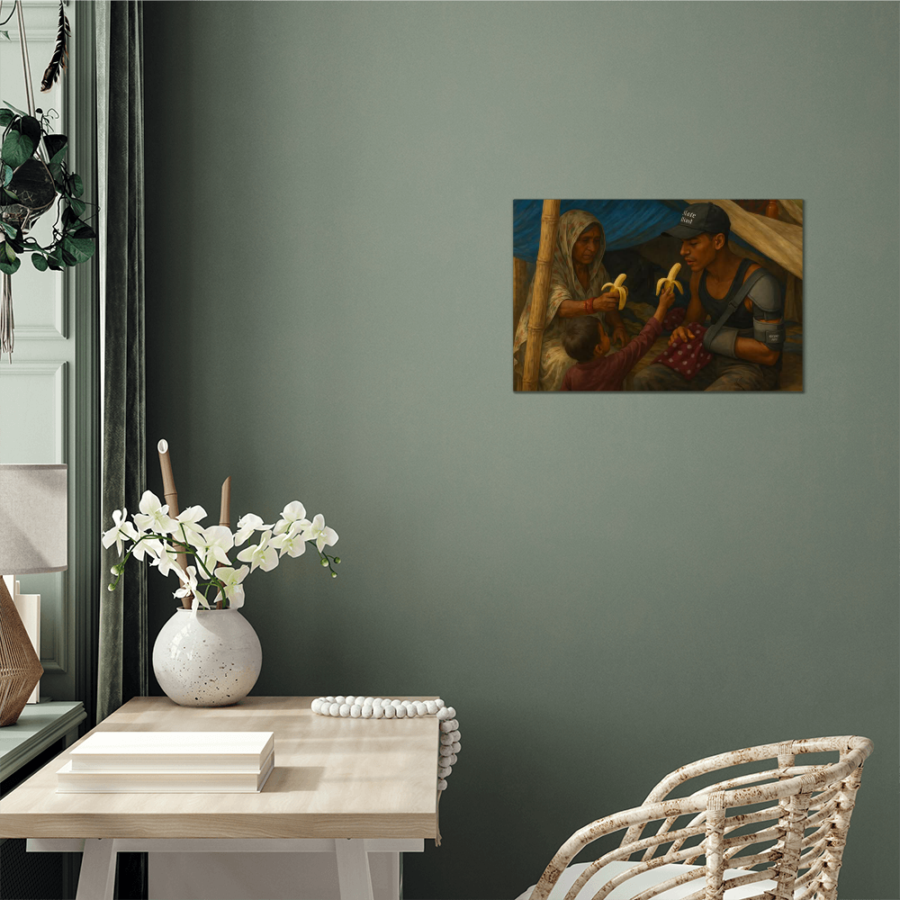 Entitled: Take Care - Metal Wall Art