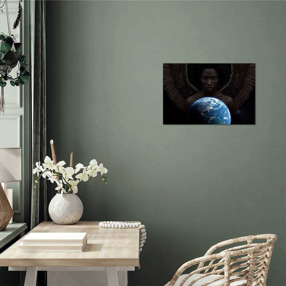 Entitled: Free Angel - Metal Wall Art