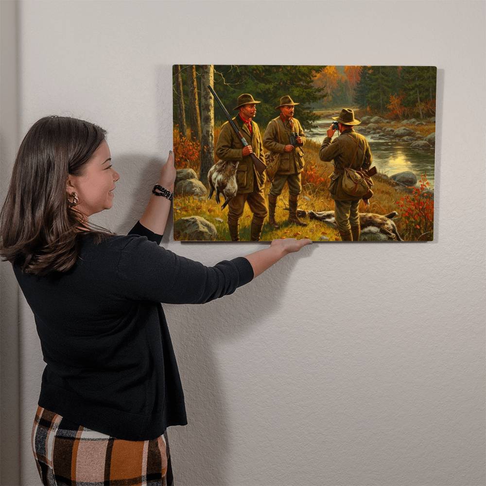 Entitled: Hunter's Tip - Metal Wall Art