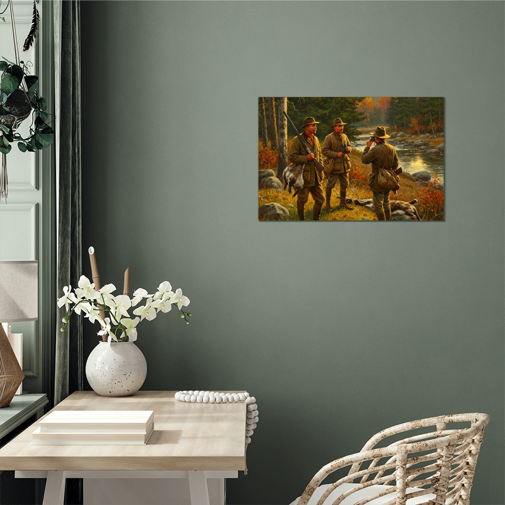 Entitled: Hunter's Tip - Metal Wall Art