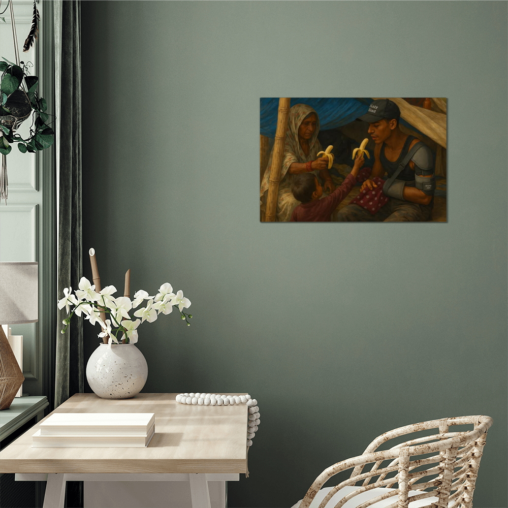 Entitled: Take Care - Metal Wall Art