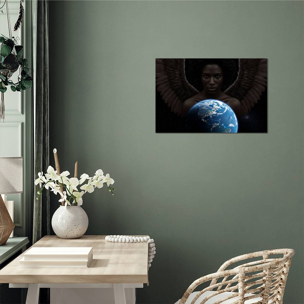 Entitled: Free Angel - Metal Wall Art
