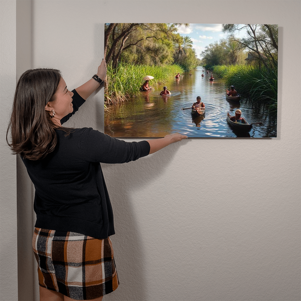 Bayou, Bayou - Metal Art Print