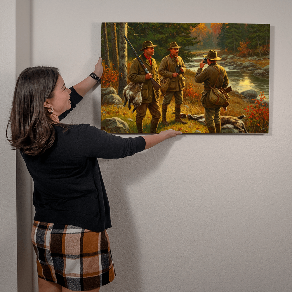 Entitled: Hunter's Tip - Metal Wall Art