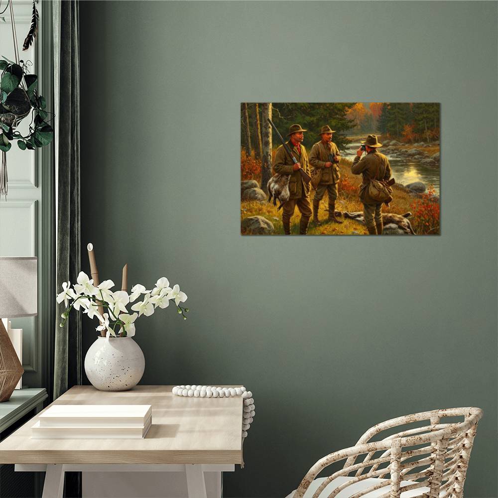 Entitled: Hunter's Tip - Metal Wall Art