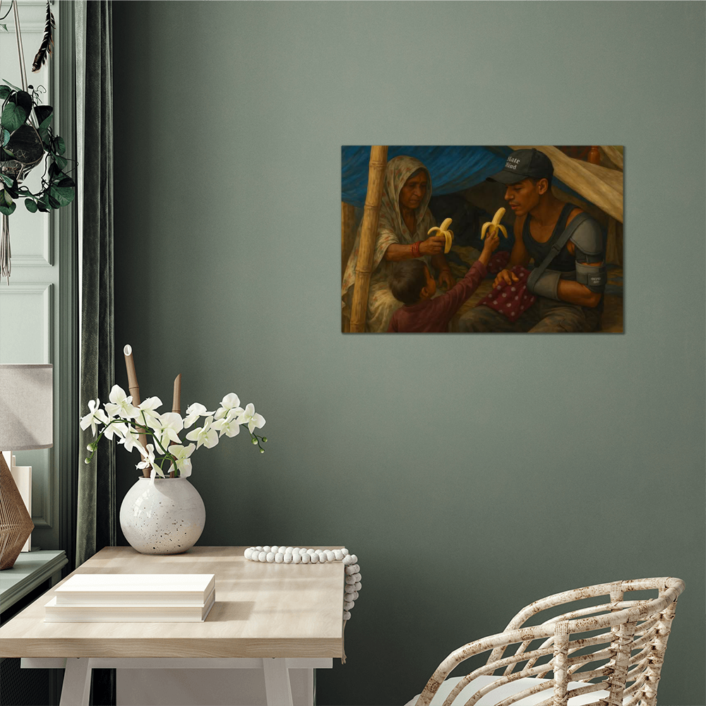 Entitled: Take Care - Metal Wall Art