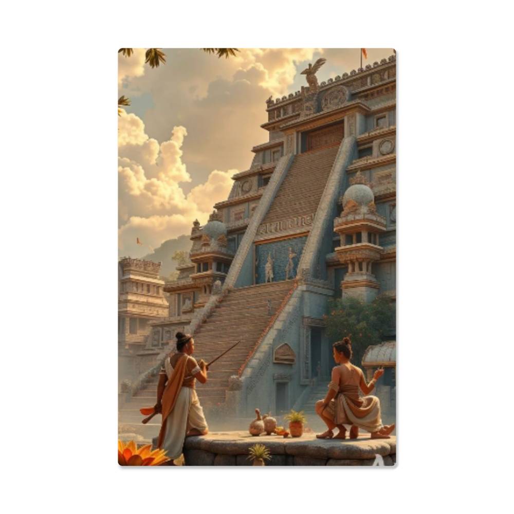 Sacred Guardians - Metal Wall Art
