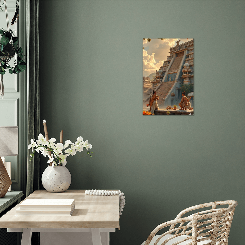 Sacred Guardians - Metal Wall Art