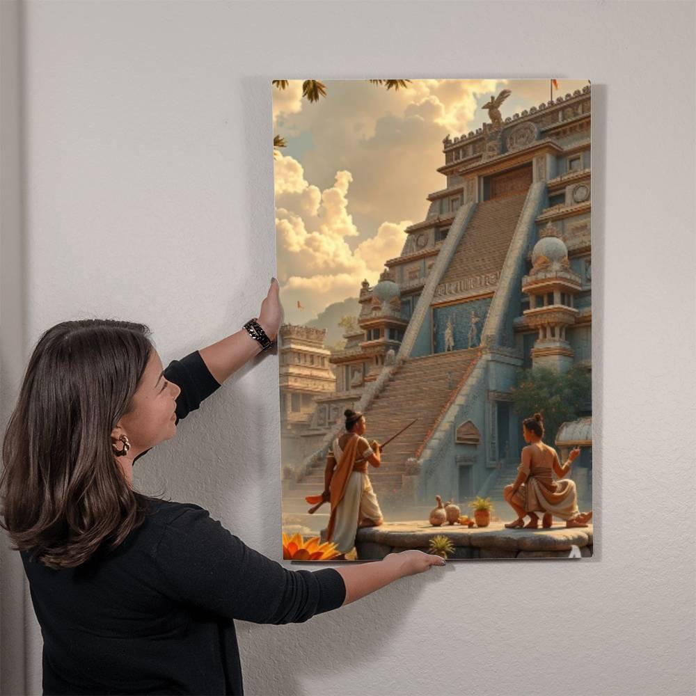 Sacred Guardians - Metal Wall Art